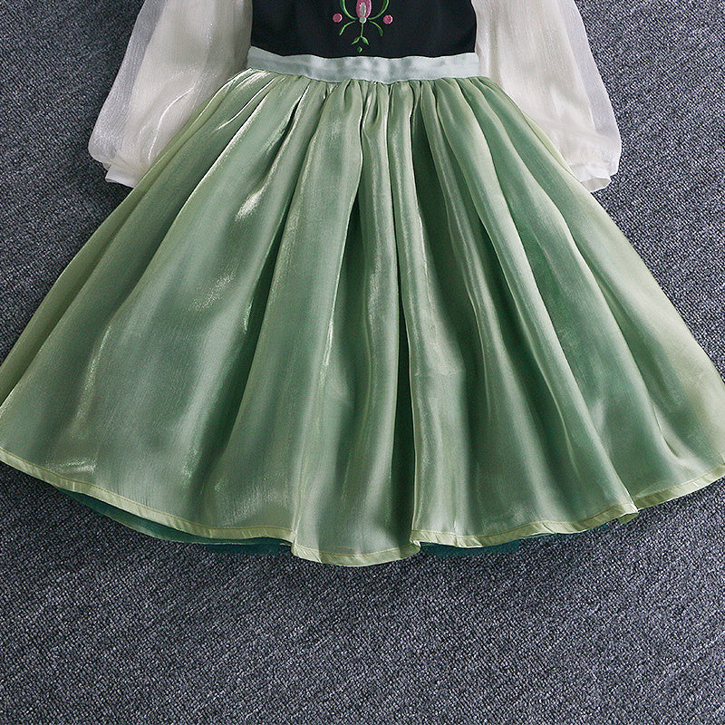 Girls' Long Sleeved Dress For Halloween
