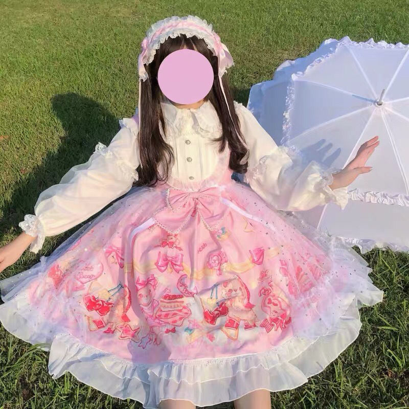 Children's Clothing Sling Dress Sweet Girl 6 To 14 Years Old Lolita Only Sells Slings And Does Not Take In