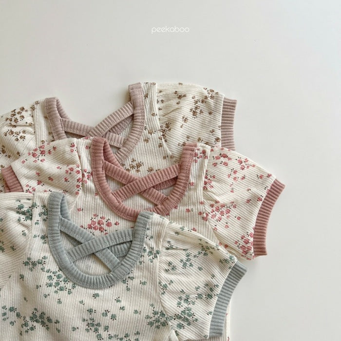 Thin Cotton Soft Home Wear Suit Air Conditioning Shorts Two-piece Set