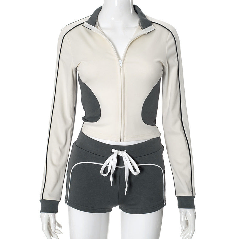 Women's Sports Tight Hooded Suits