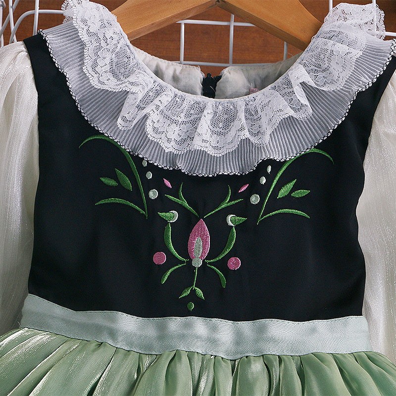 Girls' Long Sleeved Dress For Halloween