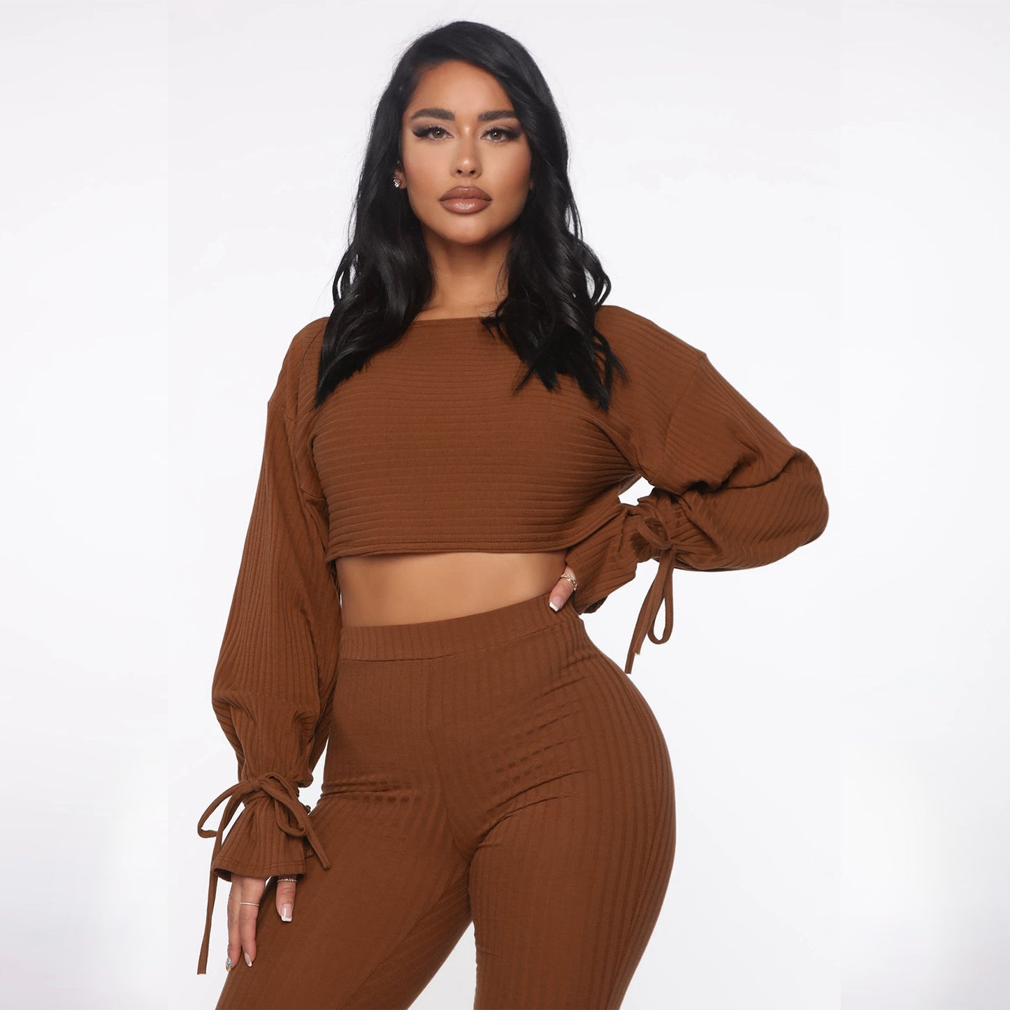 European And American Women's Two-piece Trouser Suit