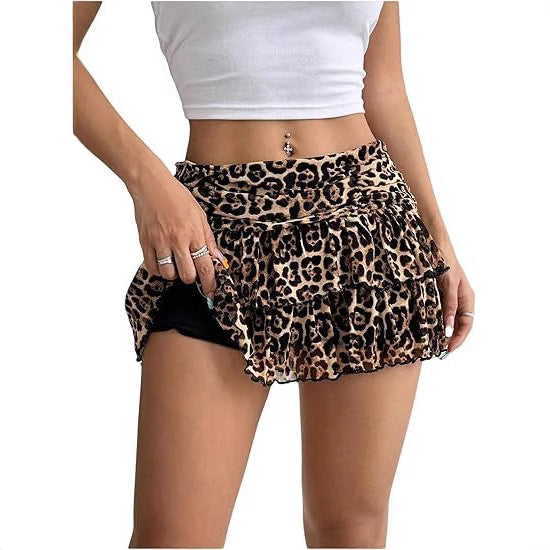 Multi-layer Stacked Short Skirt Fashion Lace