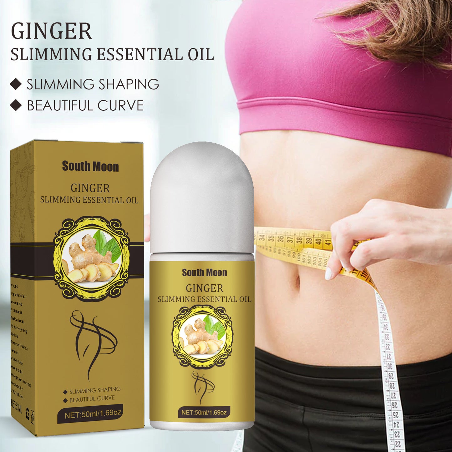 Skin Roller Massage Treatment Moisturizing Thigh Roll-On