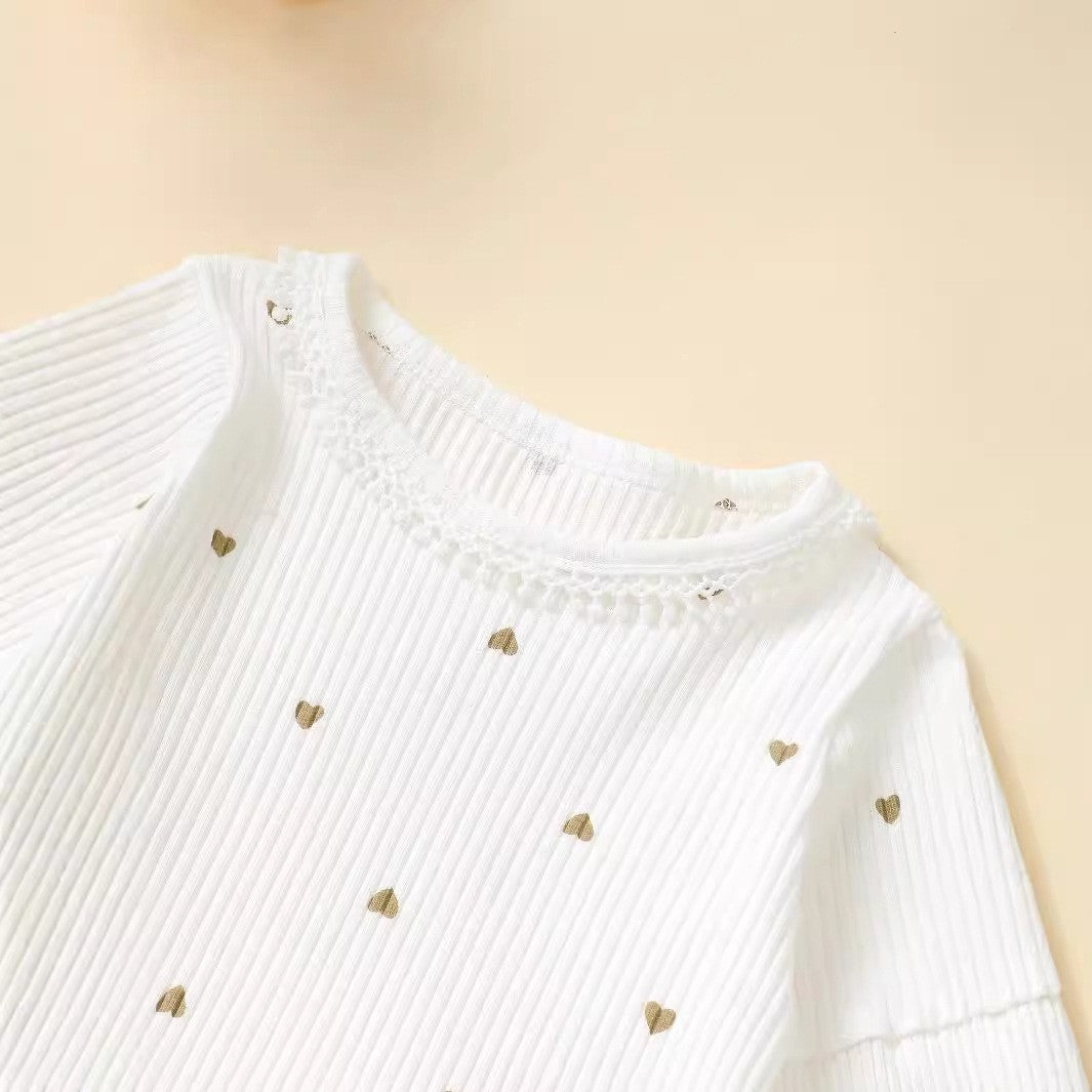 Boys And Girls Casual Sunken Stripe Stitching Suit