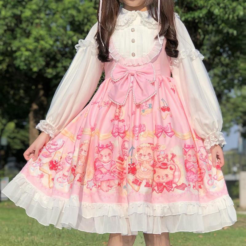Children's Clothing Sling Dress Sweet Girl 6 To 14 Years Old Lolita Only Sells Slings And Does Not Take In