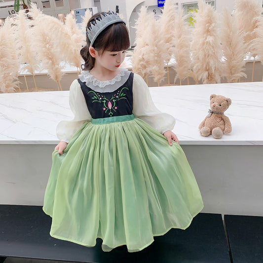 Girls' Long Sleeved Dress For Halloween