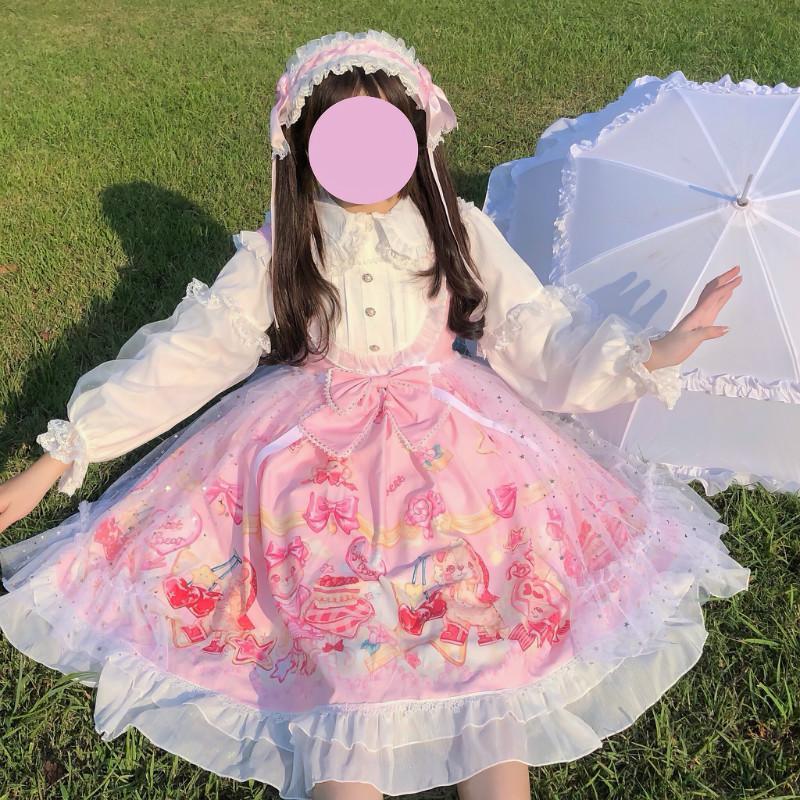 Children's Clothing Sling Dress Sweet Girl 6 To 14 Years Old Lolita Only Sells Slings And Does Not Take In